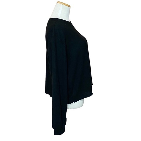 NWT BB Dakota Sweater Ribbed Lettuce Edge Plus XXL - Picture 2 of 11